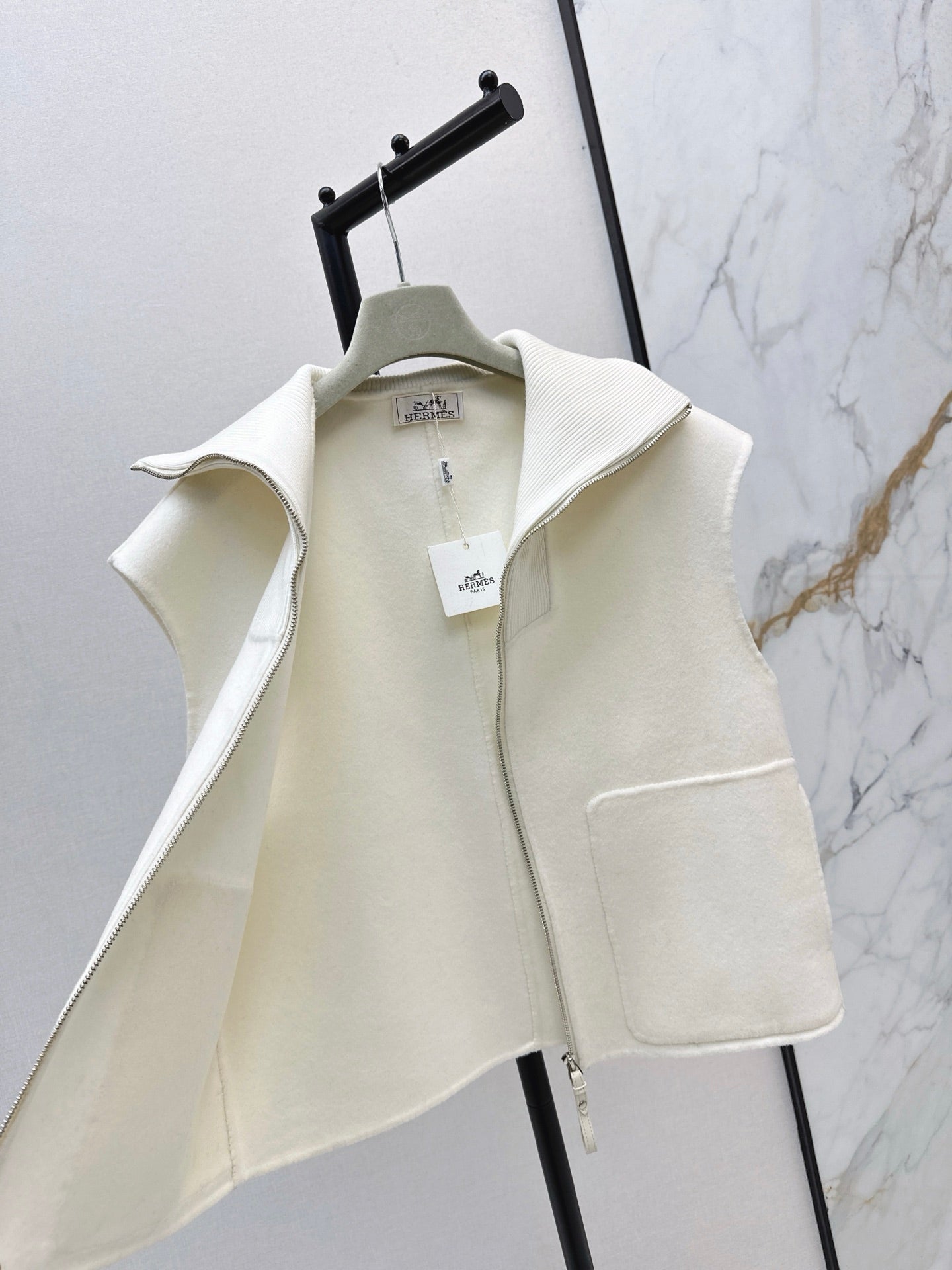 He 25 New wool cashmere vest jacket