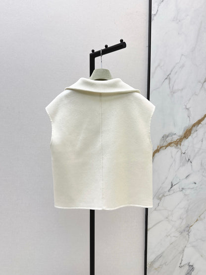 He 25 New wool cashmere vest jacket