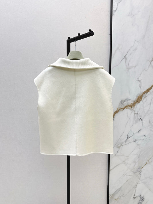 He 25 New wool cashmere vest jacket