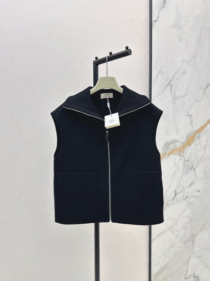 He 25 New wool cashmere vest jacket