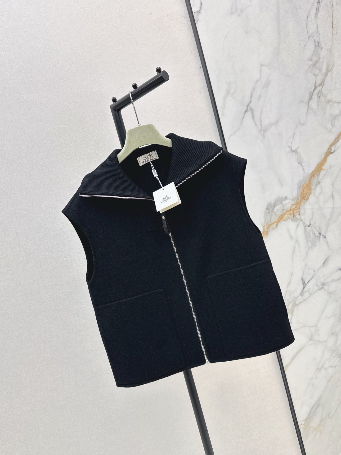 He 25 New wool cashmere vest jacket