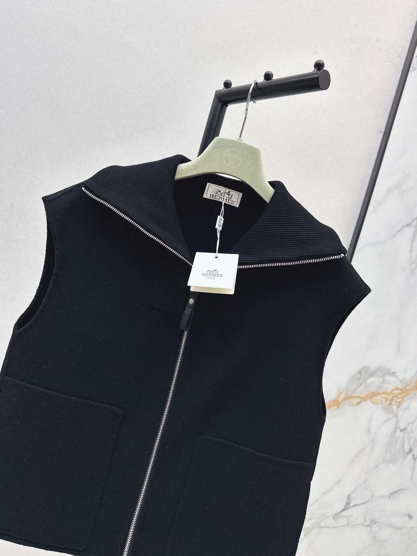 He 25 New wool cashmere vest jacket