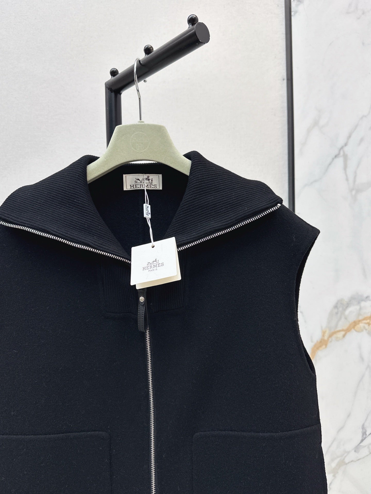 He 25 New wool cashmere vest jacket