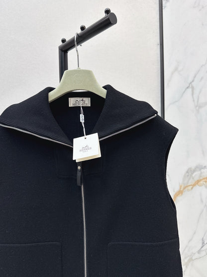 He 25 New wool cashmere vest jacket
