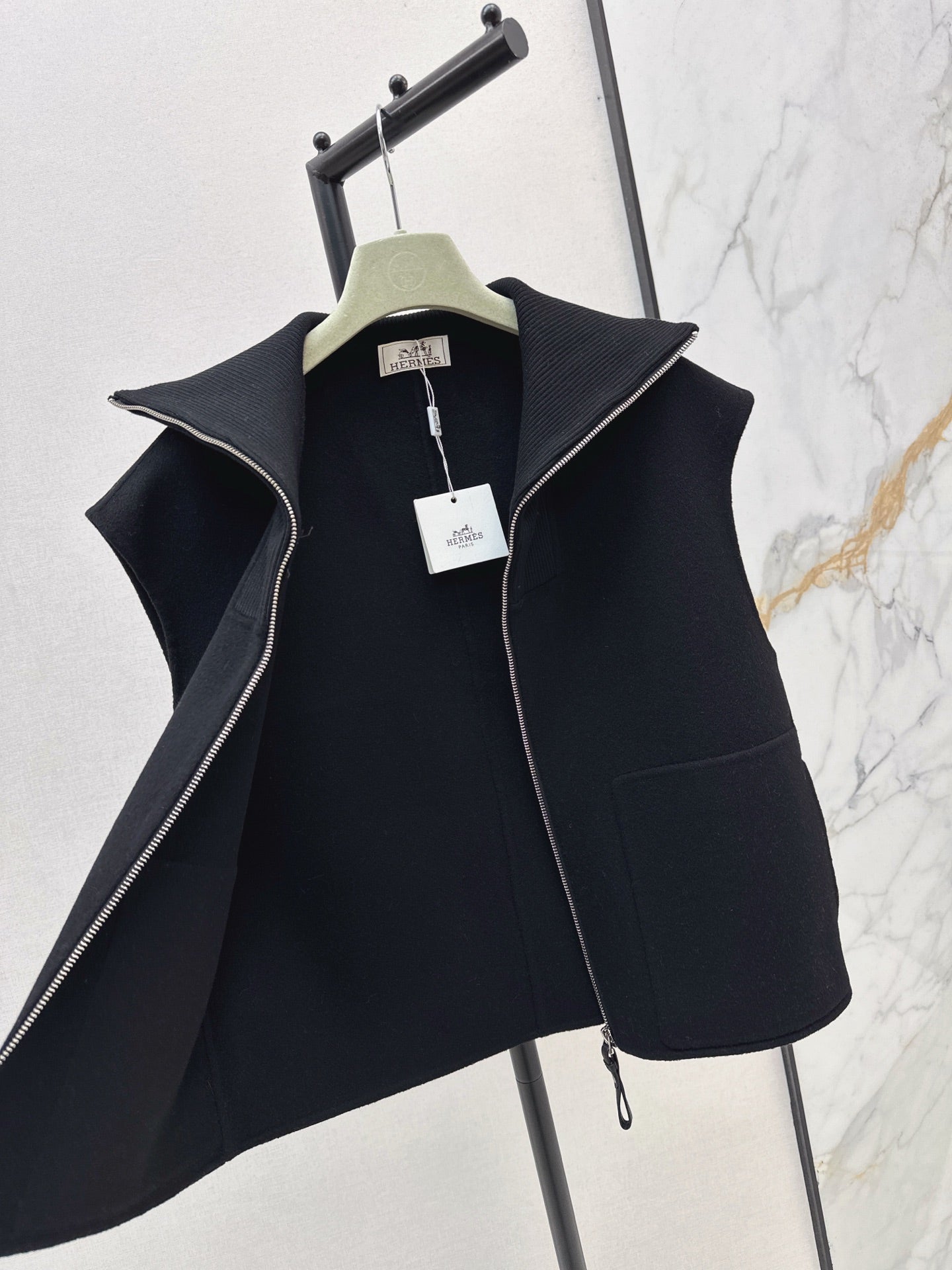 He 25 New wool cashmere vest jacket