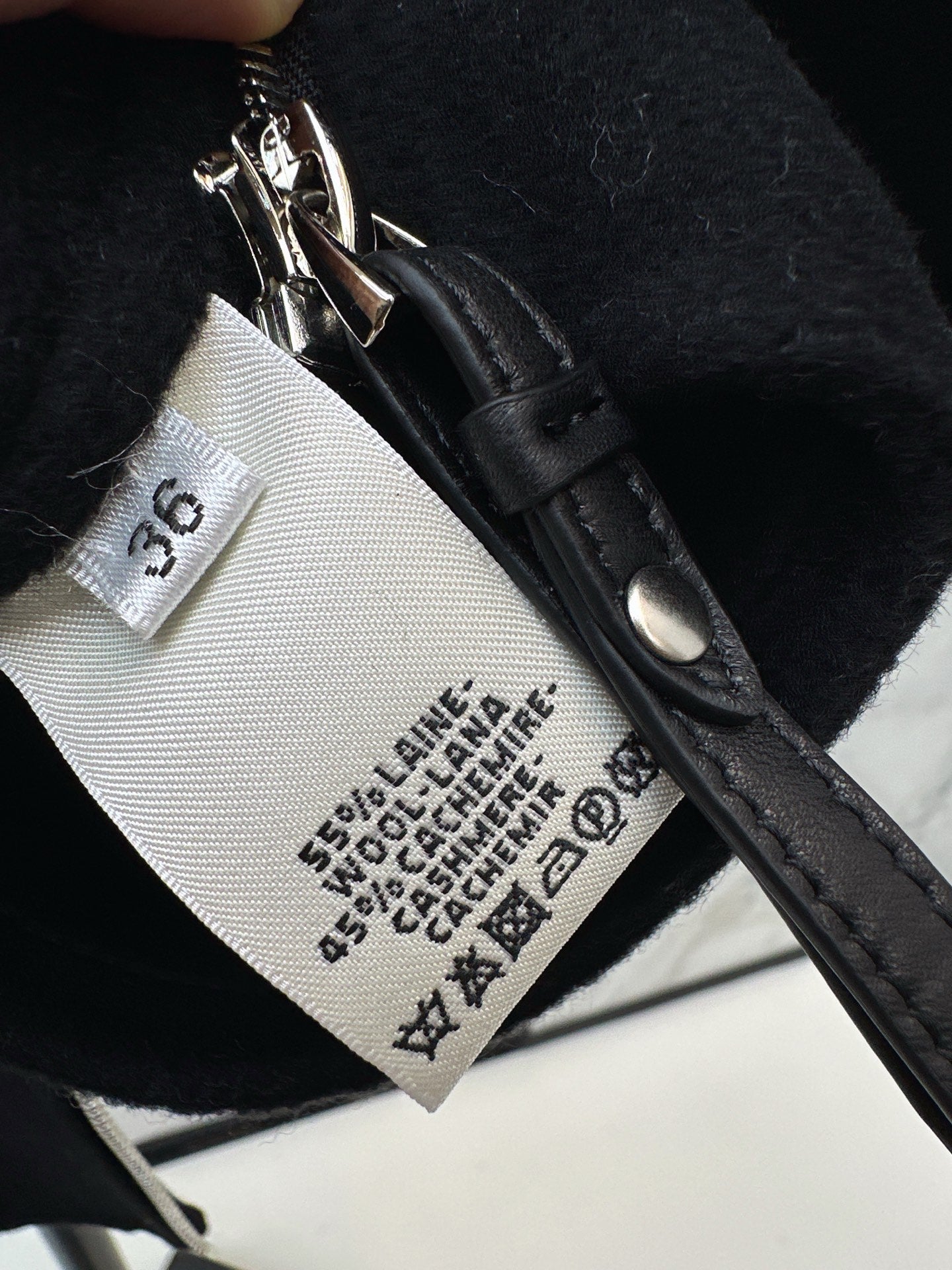 He 25 New wool cashmere vest jacket