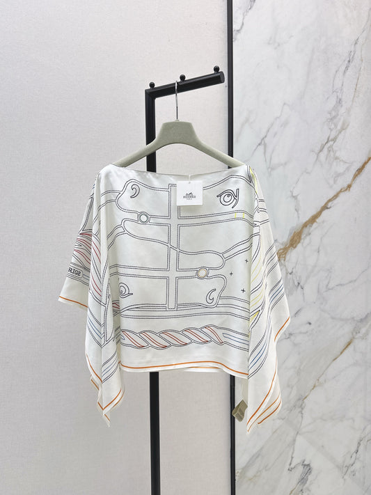 He 25 New style flower silk scarf cape shawl cover