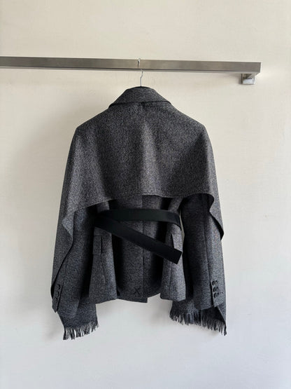 Di 25 New Shawl Lapel Wool Blazer