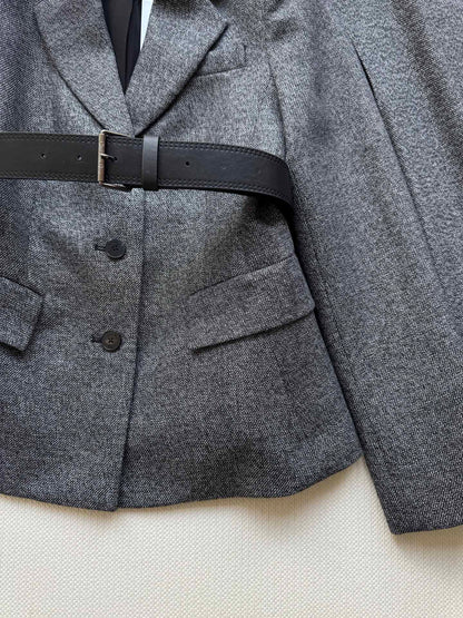 Di 25 New Shawl Lapel Wool Blazer