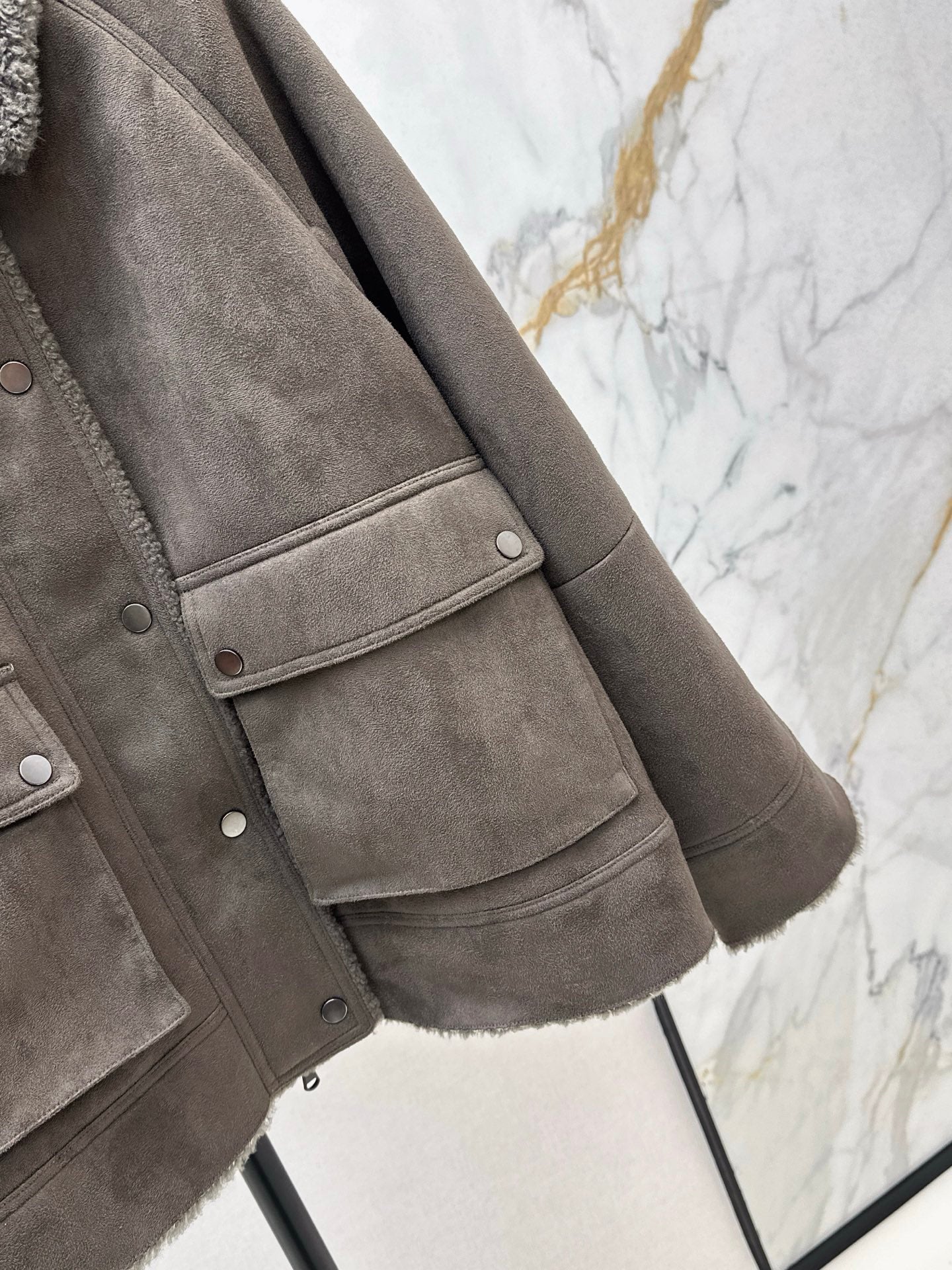 Lor 25 New eco-friendly faux fur coat