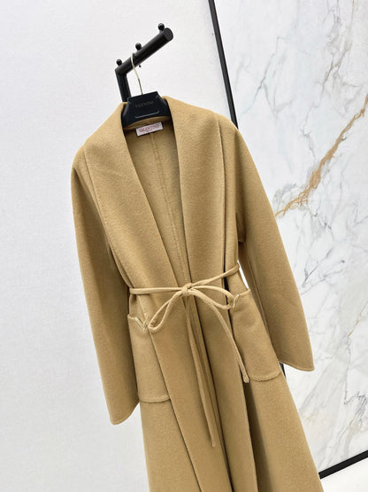 Val 25 New double-faced wool coat（KHAKI/WHITE/BLACK）