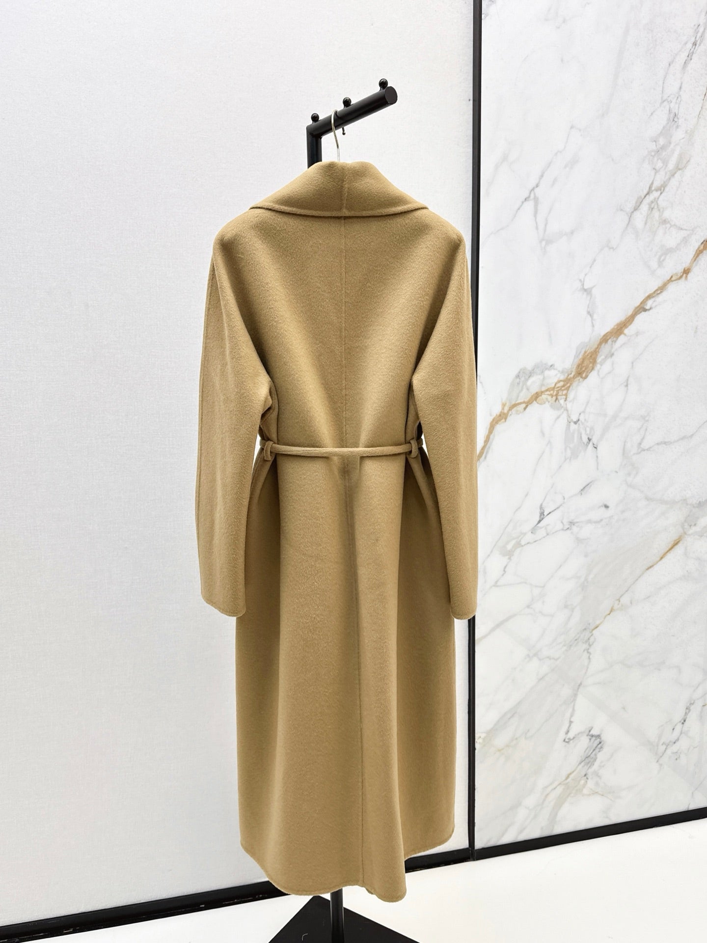Val 25 New double-faced wool coat（KHAKI/WHITE/BLACK）