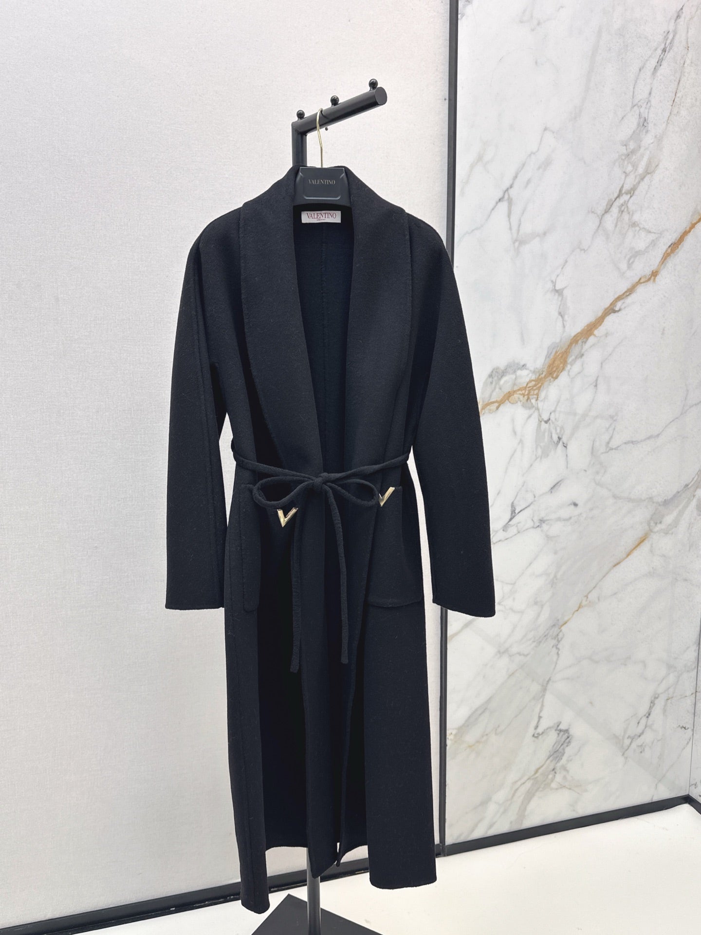 Val 25 New double-faced wool coat（KHAKI/WHITE/BLACK）