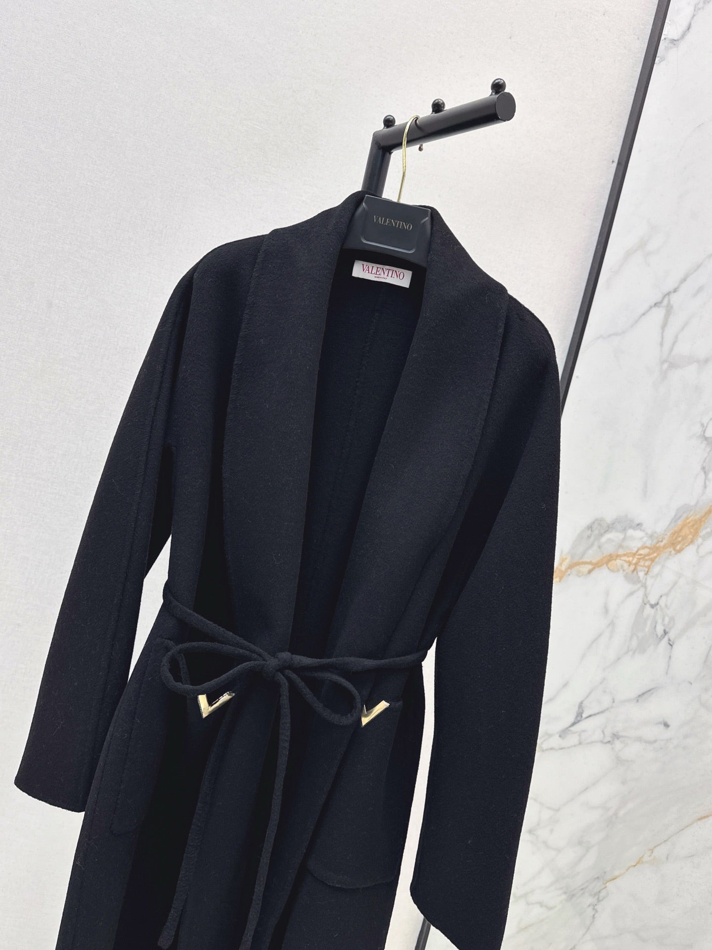 Val 25 New double-faced wool coat（KHAKI/WHITE/BLACK）