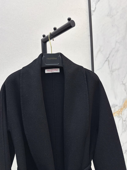Val 25 New double-faced wool coat（KHAKI/WHITE/BLACK）