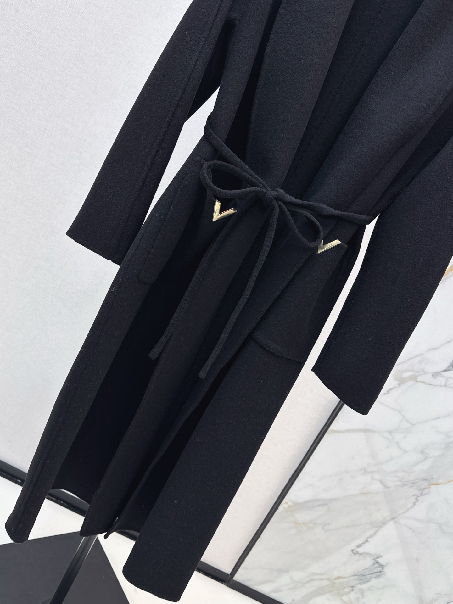 Val 25 New double-faced wool coat（KHAKI/WHITE/BLACK）