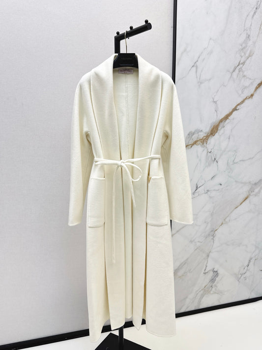 Val 25 New double-faced wool coat（KHAKI/WHITE/BLACK）