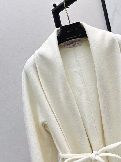 Val 25 New double-faced wool coat（KHAKI/WHITE/BLACK）