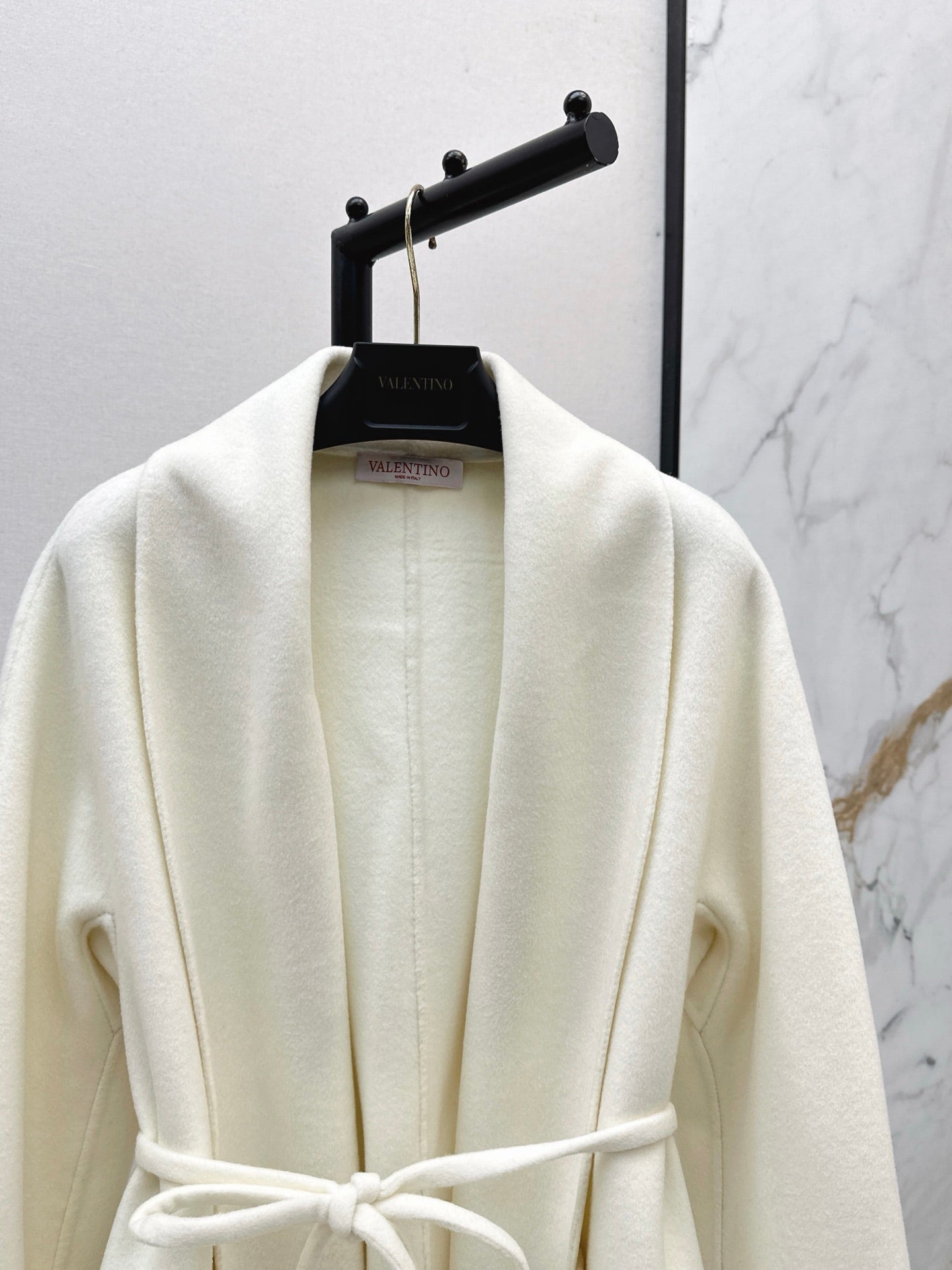 Val 25 New double-faced wool coat（KHAKI/WHITE/BLACK）