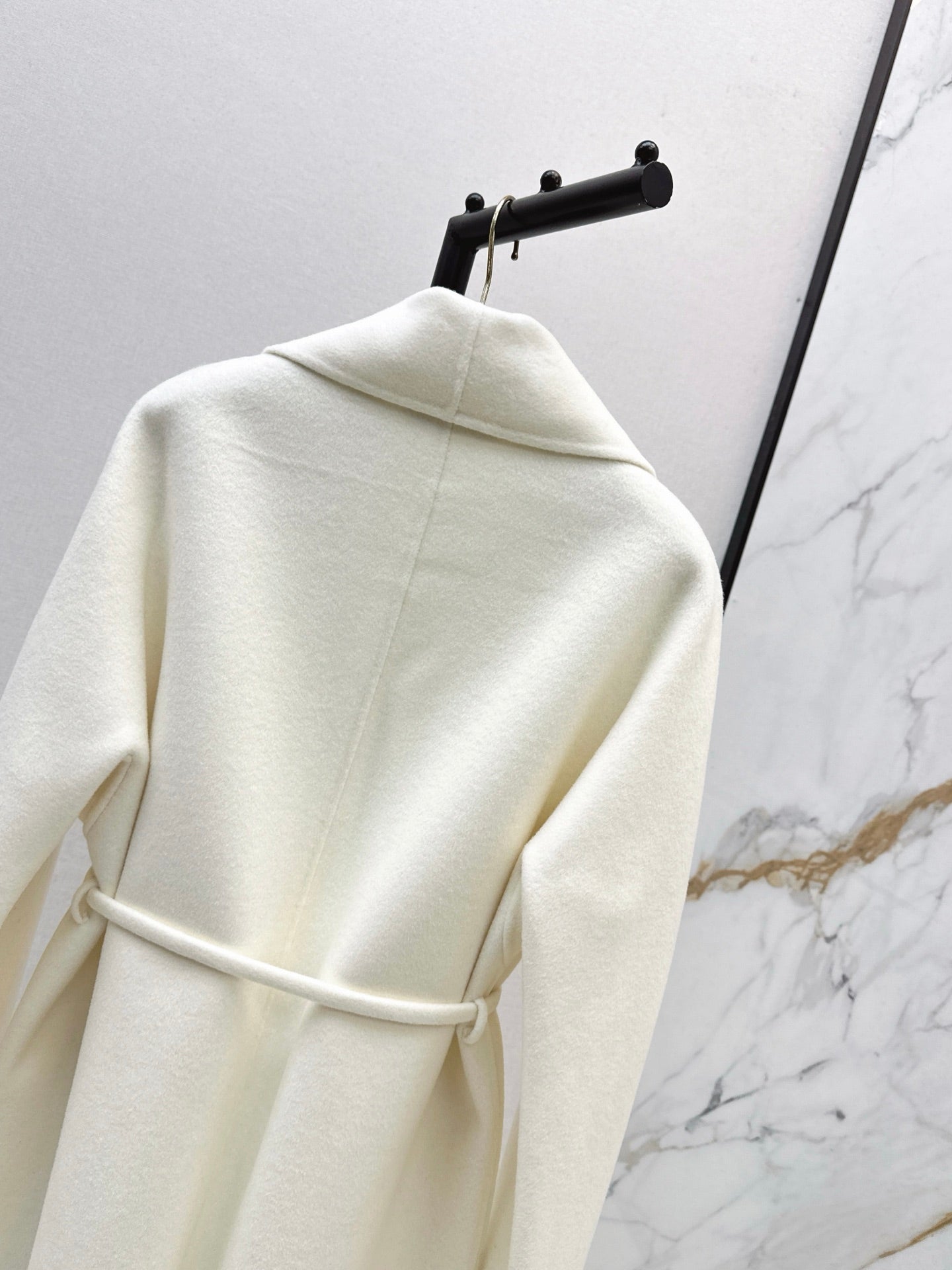 Val 25 New double-faced wool coat（KHAKI/WHITE/BLACK）