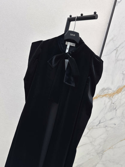 Di 25 New Velvet Ribbon Cape Coat