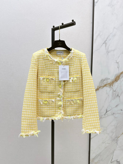C 25 New Woven Tweed Jacket
