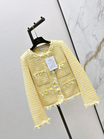 C 25 New Woven Tweed Jacket