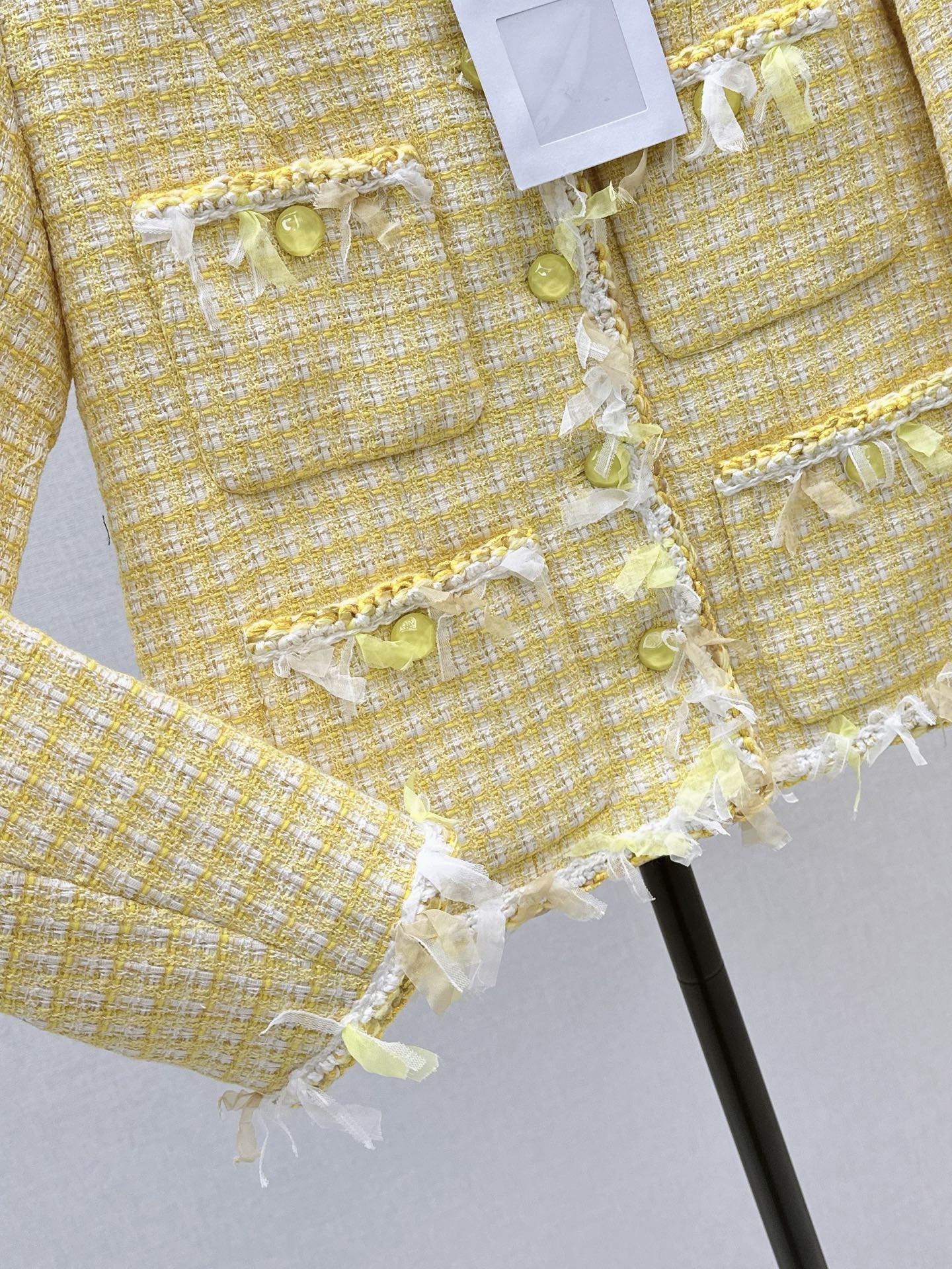 C 25 New Woven Tweed Jacket