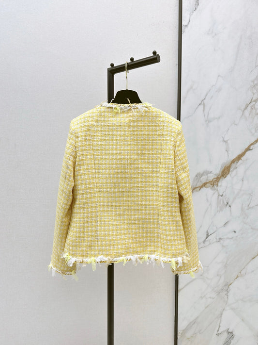 C 25 New Woven Tweed Jacket