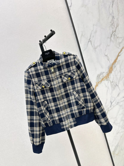 Ce 25 New Plaid Fabric Jacket