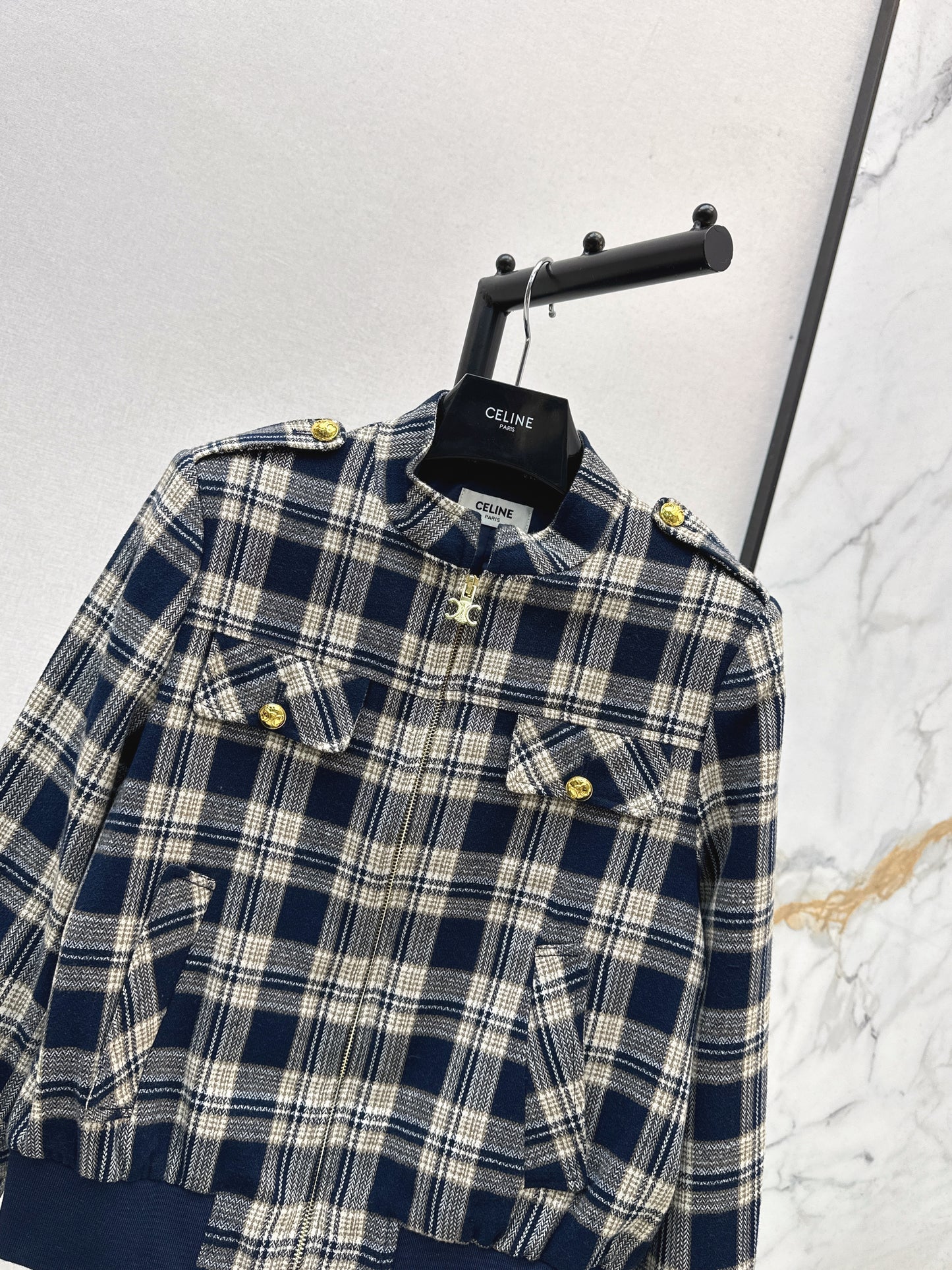 Ce 25 New Plaid Fabric Jacket