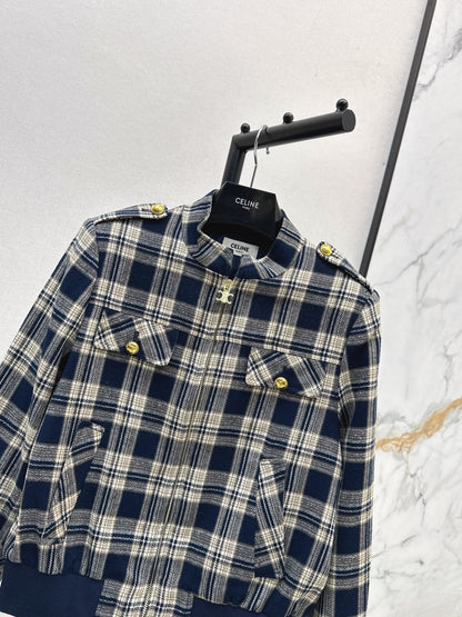 Ce 25 New Plaid Fabric Jacket
