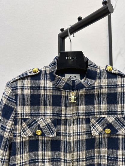 Ce 25 New Plaid Fabric Jacket