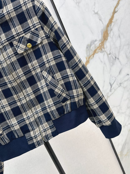 Ce 25 New Plaid Fabric Jacket