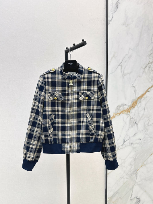 Ce 25 New Plaid Fabric Jacket