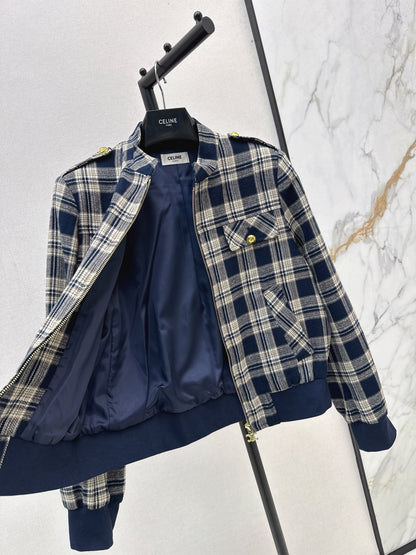 Ce 25 New Plaid Fabric Jacket