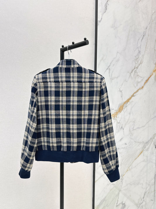 Ce 25 New Plaid Fabric Jacket