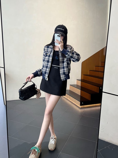 Ce 25 New Plaid Fabric Jacket