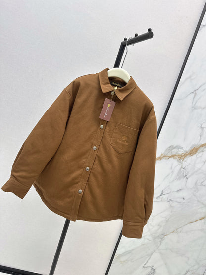 Lor 25fw new style bread padded jacket(KHAKI/WHITE)