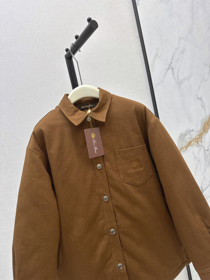 Lor 25fw new style bread padded jacket(KHAKI/WHITE)