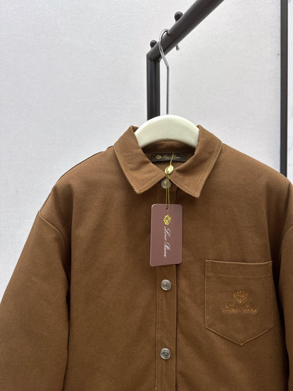 Lor 25fw new style bread padded jacket(KHAKI/WHITE)
