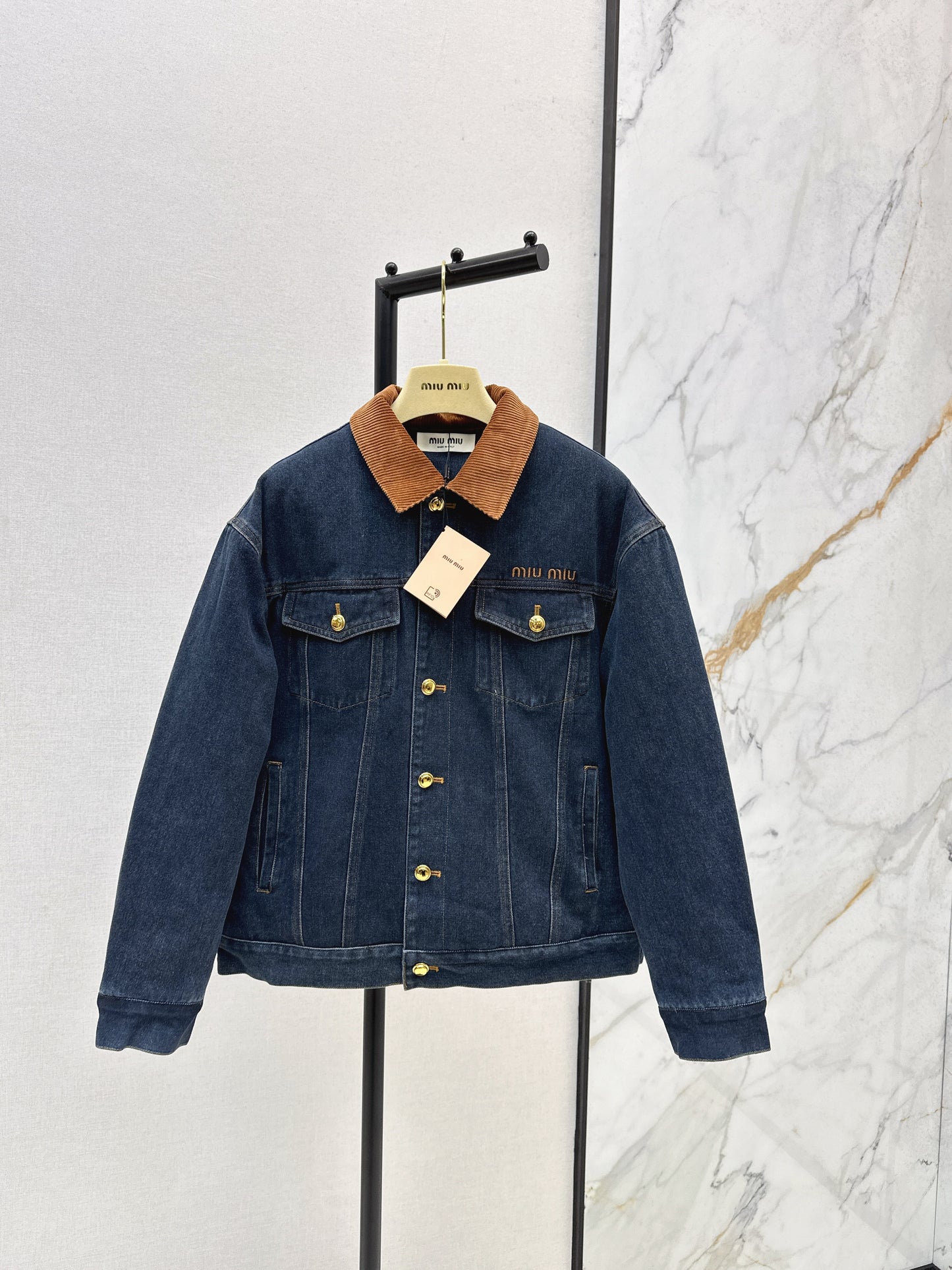 Mi 25 Lapel denim cotton jacket