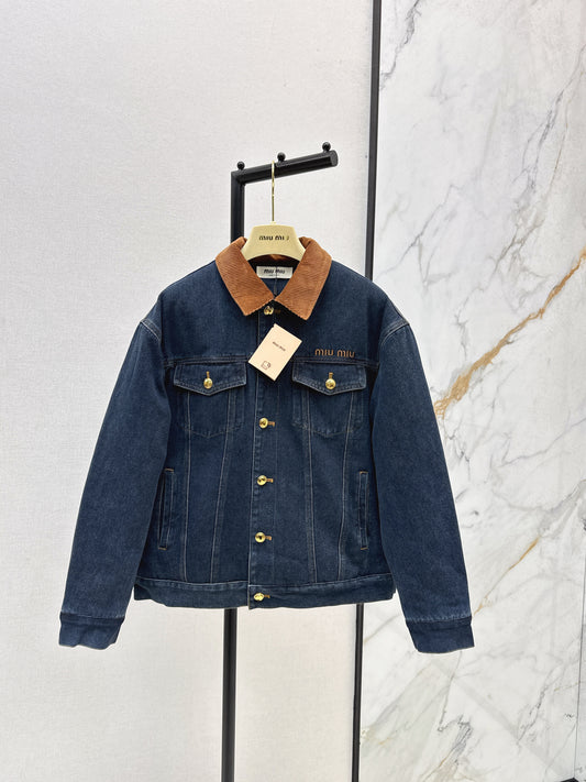 Mi 25 Lapel denim cotton jacket