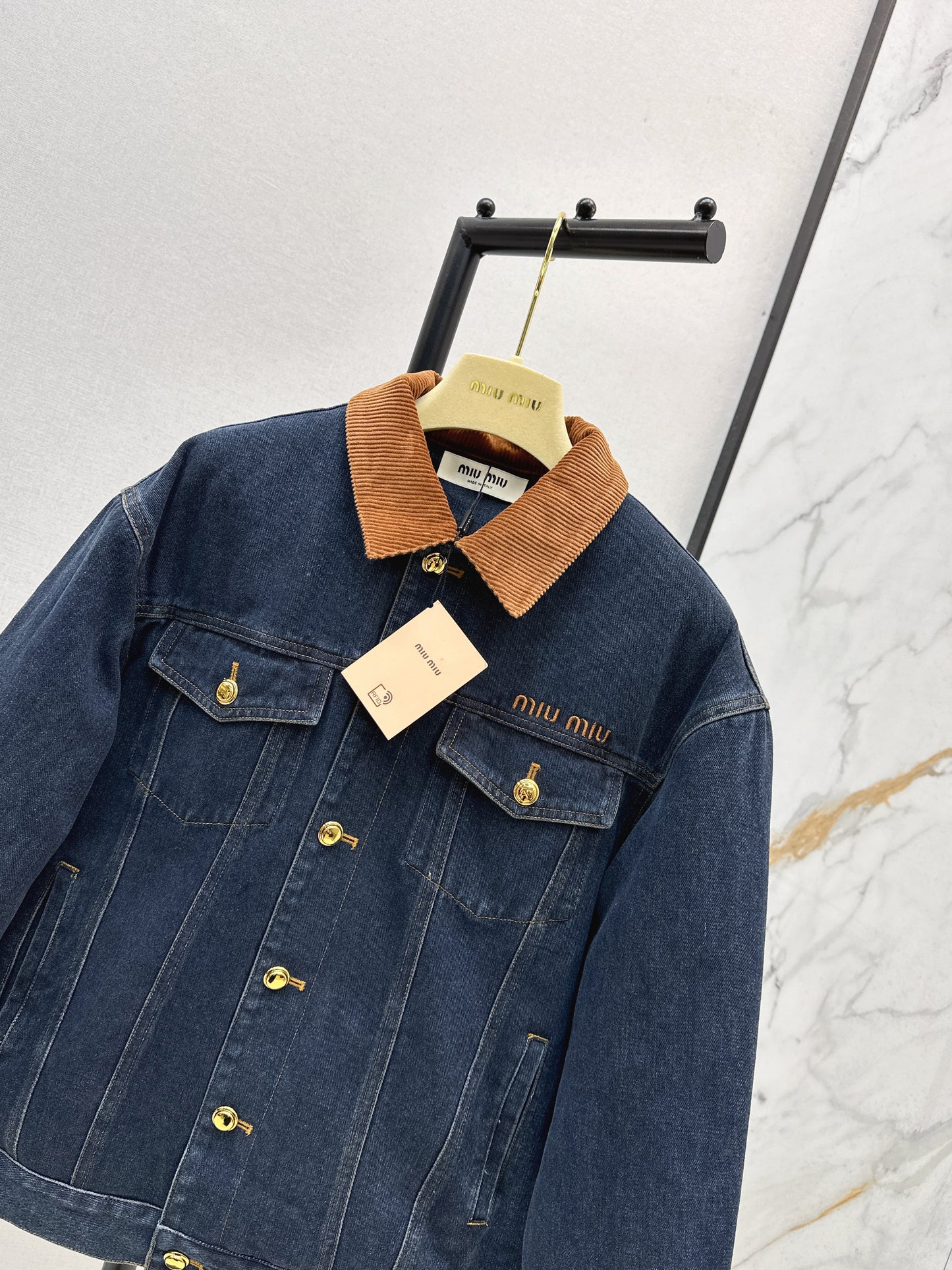 Mi 25 Lapel denim cotton jacket
