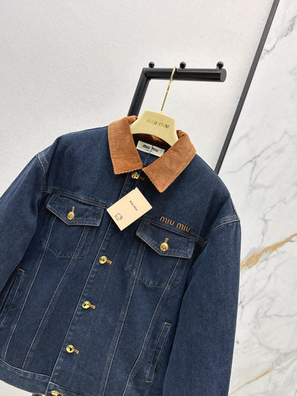 Mi 25 Lapel denim cotton jacket