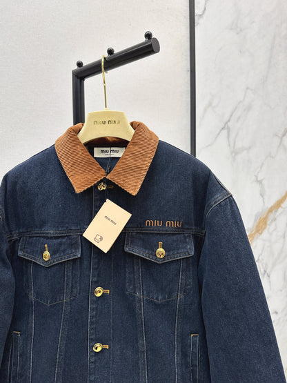 Mi 25 Lapel denim cotton jacket