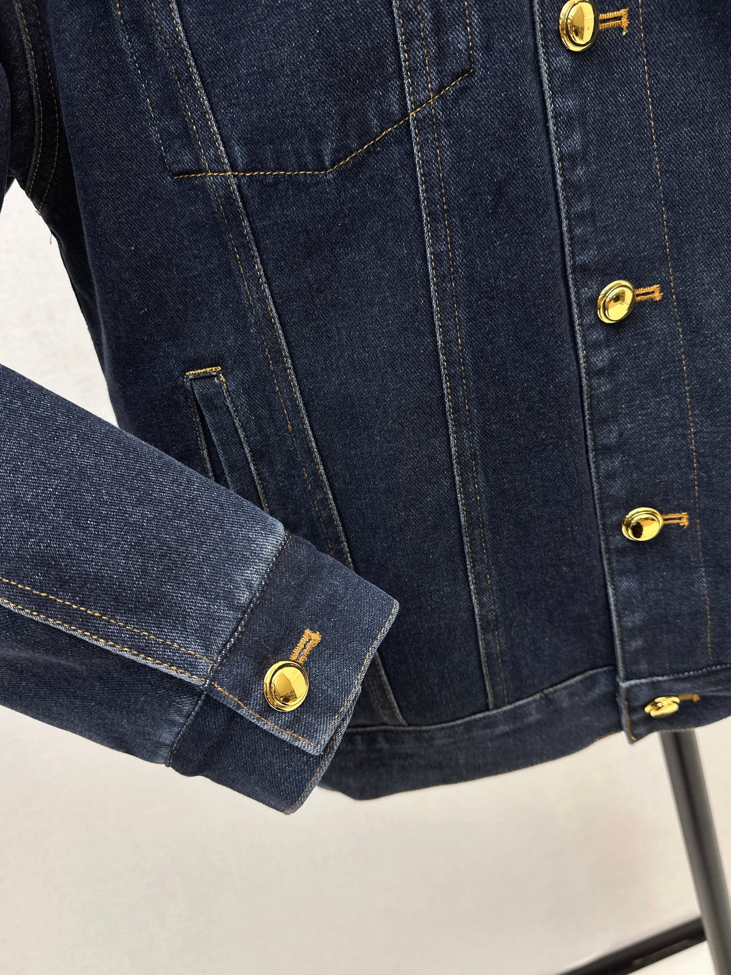 Mi 25 Lapel denim cotton jacket
