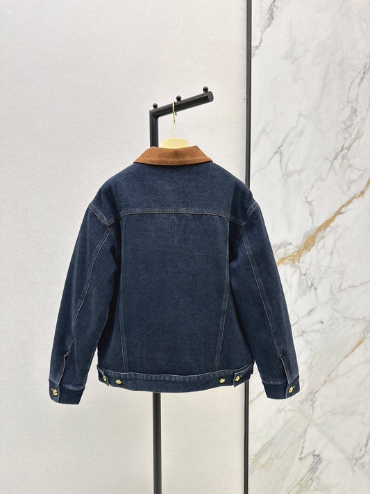 Mi 25 Lapel denim cotton jacket