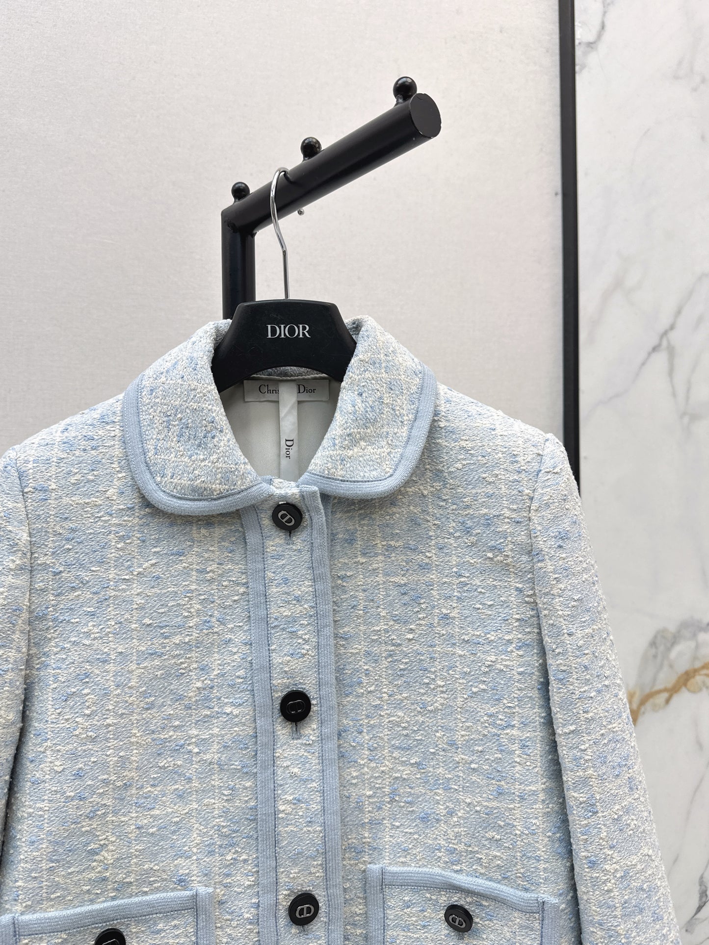 Di 25 Exclusive Cannage Double Pocket Lapel Jacket