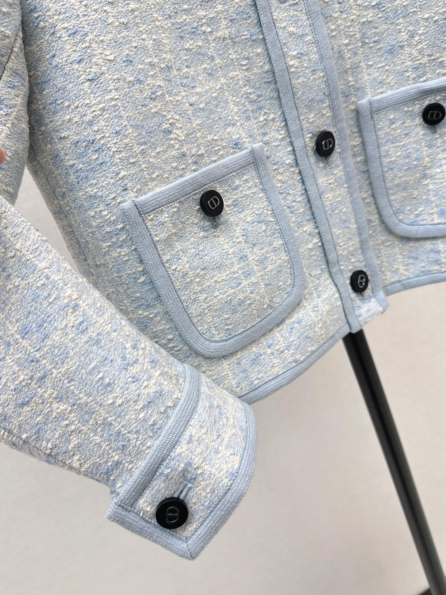 Di 25 Exclusive Cannage Double Pocket Lapel Jacket